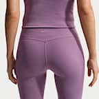 Nike Zenvy Women's High-Waisted Flared Leggings with No Front Seam