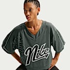 Nike One  Women's Dri-FIT Oversized Short-Sleeve Top
