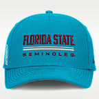 Florida State Sideline Practice Rise Men's Nike Dri-FIT College Adjustable Hat