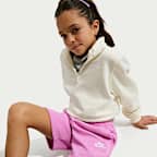 Shorts de French Terry para niños talla grande Nike Sportswear Club Fleece