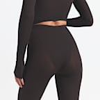 Leggings de tiro alto con panel en V para mujer NikeSKIMS Weightless Layers