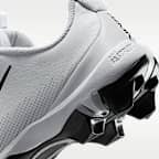 Tacos de fútbol para niños grandes Nike Vapor Shark 3