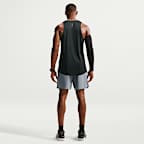 Męskie spodenki do biegania z wszytą bielizną Dri-FIT Nike Challenger 18 cm