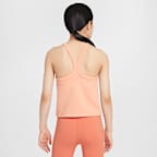 Camiseta de tirantes de cuello alto para niña Nike
