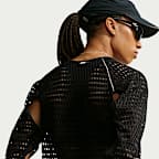 Nike Radical AirFlow After Dark Tour Women's Aero-FIT Long-Sleeve Cropped Running Top