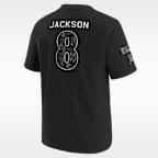 Lamar Jackson Baltimore Ravens Salute to Service Big Kids' Nike NFL T-Shirt