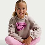 Nike Little Kids' Dream Float Boyfriend Crew and Leggings Set