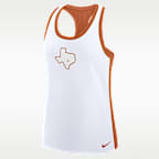 Texas Women's Nike Dri-FIT College Racerback Tank Top