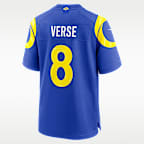 Jared Verse Los Angeles Rams Men's Nike NFL Game Jersey