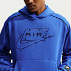 Sudadera con gorro sin cierre de tejido Fleece para hombre Nike Air