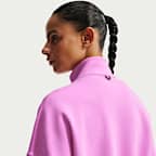 Nike 24.7 ImpossiblySoft Women's Dri-FIT Oversized 1/2-Zip Top