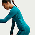 Damska koszulka z długim rękawem Dri-FIT Nike Pro Sculpt