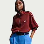 Shorts sartoriali loose fit a vita media Nike Pregame Fleece – Donna