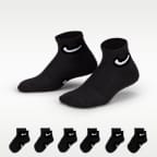 Nike Performance Basics Kids' Dri-FIT Ankle Socks (6 Pairs)