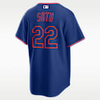 Juan Soto New York Mets Men's Nike MLB Replica Jersey
