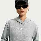 Sudadera con gorro para mujer Nike Studio Fleece Lightweight "French Terry"