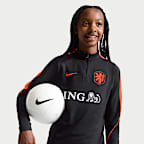 Haut d'entraînement de foot Nike Dri-FIT Pays-Bas Strike pour ado