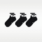 Nike Everyday Elevated Ankle Socks (3 Pairs)