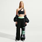 Nike Studio Fleece Medium Weight Women's Oversized High-Rise Straight-Leg Graphic Pants