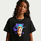 Nike Sportswear Big Kids' (Girls') Boxy T-Shirt
