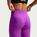 Damskie legginsy 7/8 z wysokim stanem bez przedniego szwu Nike Universa