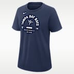 Tampa Bay Rays Authentic Collection Early Work Women's Nike Dri-FIT MLB T-Shirt