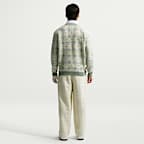 나이키 타탄 남성 루즈 핏 골프 가디건