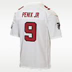 Jersey Game para niños talla grande Michael Penix Jr. Atlanta Falcons
