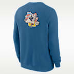 Milwaukee Brewers 2-Hit Men's Nike MLB Pullover Crew