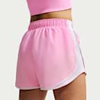 Shorts de correr Dri-FIT de tiro medio con forro de ropa interior para mujer Nike Tempo