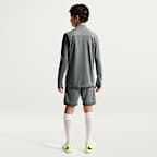 Haut d'entraînement de foot à manches longues et 1/4 de zip Dri-FIT Nike Academy pour ado
