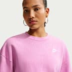 Nike Sportswear Club Fleece Women's Loose Crew-Neck Sweatshirt