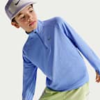 ナイキ マイラー ジュニア Dri-FIT ハーフジップ トップ