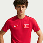 Turkey 2026 Strike Short-Sleeve Top Men's Nike Dri-FIT Short-Sleeve Football Top
