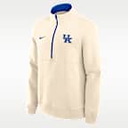 Kentucky Primetime Primary Logo Men's Nike College 1/2-Zip Crew