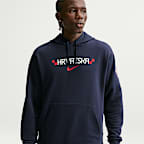 Croatia 2026 Pullover Hoodie Men's Nike Pullover Club Hoodie