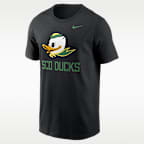 Playera universitaria Nike para hombre Oregon Primetime Logo Mantra