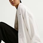 Cárdigan de tejido Fleece Therma-FIT para mujer Nike One