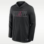 Alabama Dugout Men's Nike Dri-FIT College Long-Sleeve Hooded Top