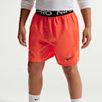 Shorts de entrenamiento Dri-FIT para niño talla grande Nike Pro