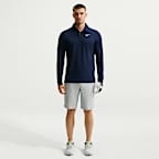 Nike Velocity Dri-FIT golfpolo met logo op de borst en lange mouwen voor heren