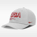 Georgia On-Field Primetime Rise Men's Nike College Adjustable Hat
