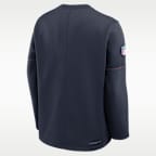 Chicago Bears Sideline Coaches Men's Nike Therma-FIT NFL Long-Sleeve T-Shirt