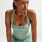 Camiseta de tirantes con bra deportivo de baja sujeción para mujer Nike Zenvy