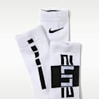 Calcetines largos de básquetbol para niños Nike Elite (3 pares)