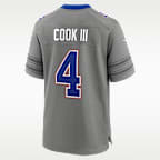 Jersey Nike de la NFL Game para hombre James Cook III Buffalo Bills
