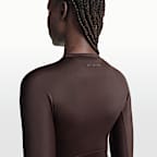 나이키스킴스 샤인 여성 긴팔 크루넥 탑