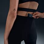 Leggings de tiro alto de 7/8 para mujer Nike Zenvy Rib