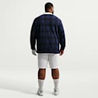 Långärmad pikétröja golf Nike Fairway Fresh Dri-FIT lös passform för män