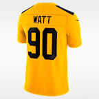 T.J. Watt Pittsburgh Steelers Men's Nike Dri-FIT NFL Limited Jersey